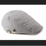 2019 Fashion Adjustable Beret Caps Outdoor Sun Breathable Bone Brim Hats Womens Mens Herringbone Solid Color Flat Berets Cap Hat