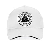 Nordic Viking cap Rune beads Signet wolf Scandinavn Odin Symbol Baseball cap fashion Men snapback hat Hip Hop bone