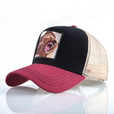 Baseball Caps men Breathable Mesh Snapback caps Unisex sun hat for women bone Hip Hop cap 8 Kinds of embroidery animal