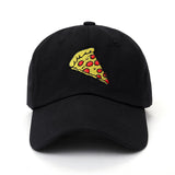 2017 new pizza embroidery Baseball Cap Trucker Hat For Women Men Unisex Adjustable Size dad cap hats