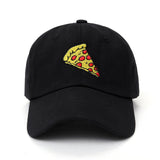 2017 new pizza embroidery Baseball Cap Trucker Hat For Women Men Unisex Adjustable Size dad cap hats