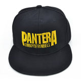 Pantera Heavy metal band Letter Baseball caps Cowboys From Hell rock Hip-hop cap fashion Men and women snapback hat