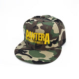 Pantera Heavy metal band Letter Baseball caps Cowboys From Hell rock Hip-hop cap fashion Men and women snapback hat