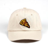 2017 new pizza embroidery Baseball Cap Trucker Hat For Women Men Unisex Adjustable Size dad cap hats
