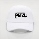 Fashion net cap Petzl Rock Printing baseball cap Men and women Summer Trend Cap New Youth sun hat Beach Visor hat