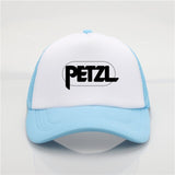 Fashion net cap Petzl Rock Printing baseball cap Men and women Summer Trend Cap New Youth sun hat Beach Visor hat