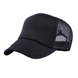 Adjustable Baseball Hat Child Solid Casual Patchwork Hats for Boy Girls Caps Classic Trucker Summer Kids Mesh Cap Sun Hat